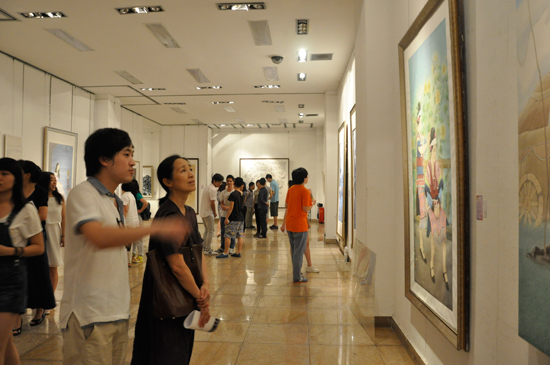 中央民族大学美术学院2011级硕士研究生毕业展开展