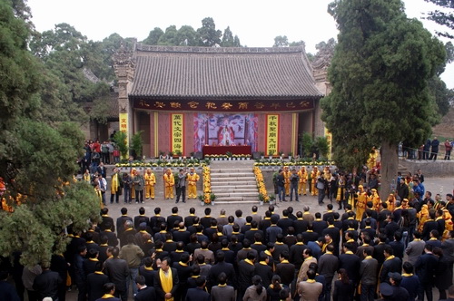 白水举行2013（癸巳）年民祭仓颉典礼