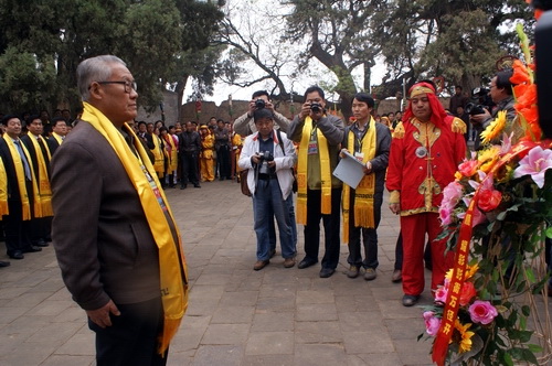 白水举行2013（癸巳）年民祭仓颉典礼