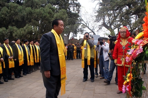 白水举行2013（癸巳）年民祭仓颉典礼