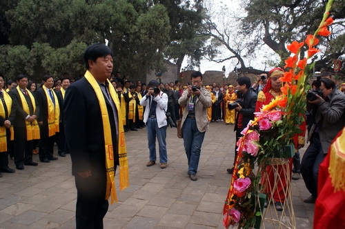 白水举行2013（癸巳）年民祭仓颉典礼