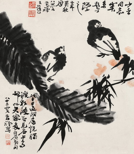 李苦禅国画系列作品欣赏1