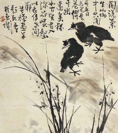 李苦禅国画系列画作欣赏4