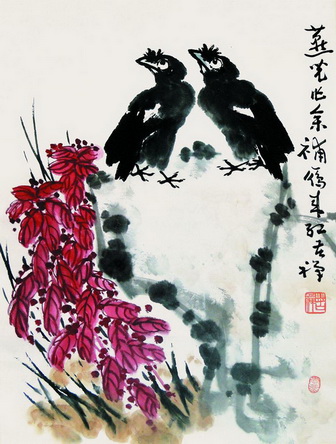 李苦禅国画系列画作欣赏9