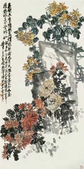 吴昌硕系列国画作品欣赏4