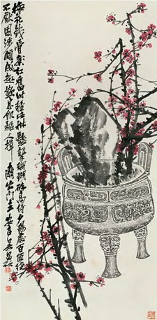 吴昌硕系列国画作品欣赏6