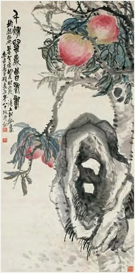 吴昌硕系列国画作品欣赏11