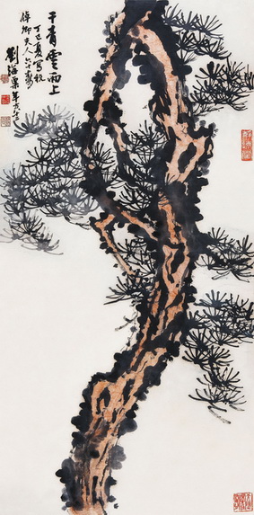 刘海粟系列国画作品欣赏1