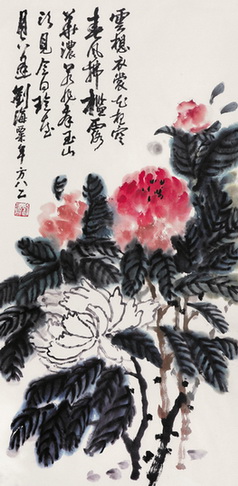 刘海粟系列国画作品欣赏1