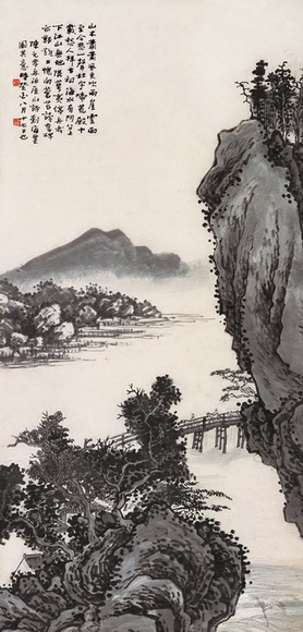 刘海粟系列国画作品欣赏7