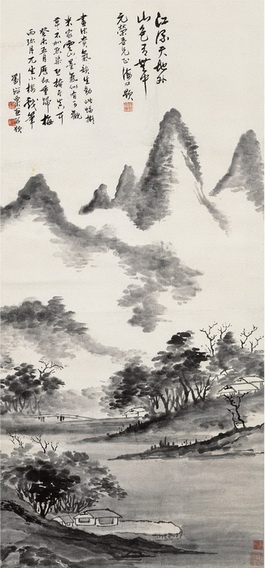 刘海粟系列国画作品欣赏8