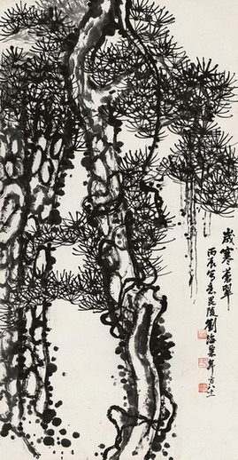 刘海粟系列国画作品欣赏21