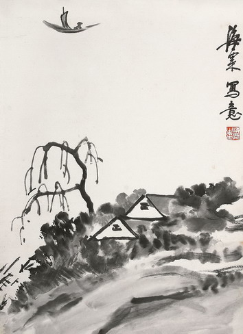 刘海粟系列国画作品欣赏22