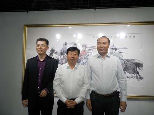 “同心共绘中国梦--当代书画名家精品联展”在京开幕