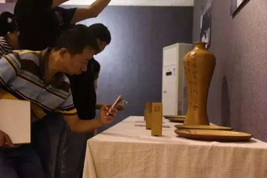 清华美院书画名家陶刻高研班结业展在南京开幕