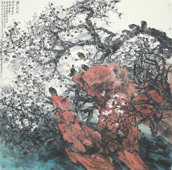 “心静墨道”中国画名家四人邀请展