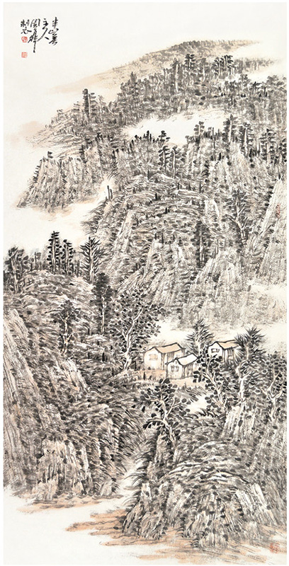 “墨缘五家”中国画全国巡回展重庆展（第七站）”