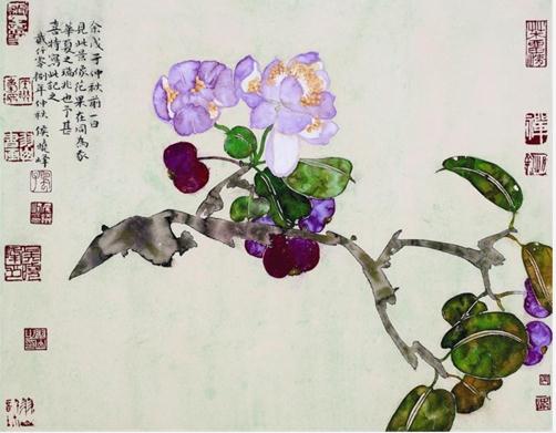 草木传情--侯晓峰花鸟画展