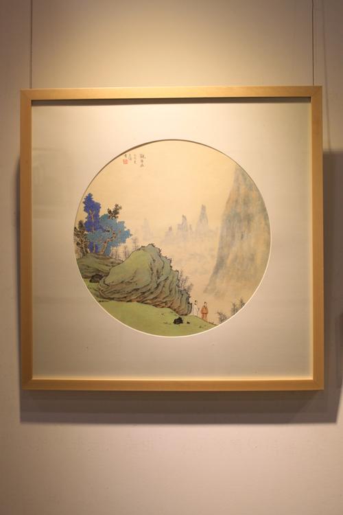 艺路秋实--中国画名家邀请展在红博馆举办