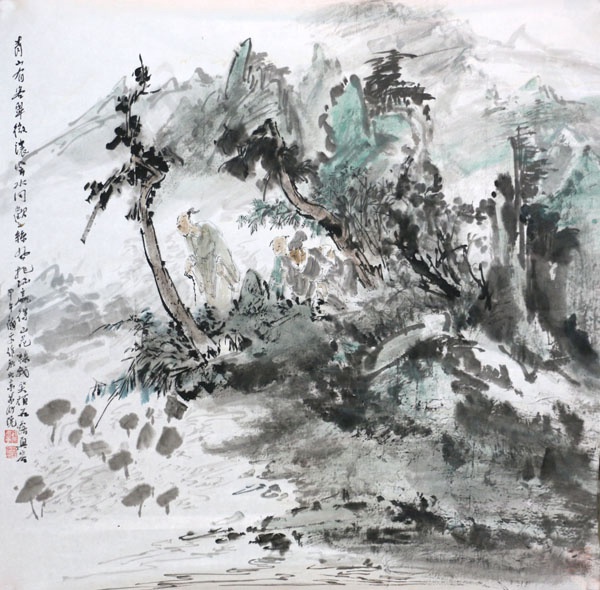 “笔绘八荒九州山水情--当代山水画名家10人”线上线下联展隆重开启