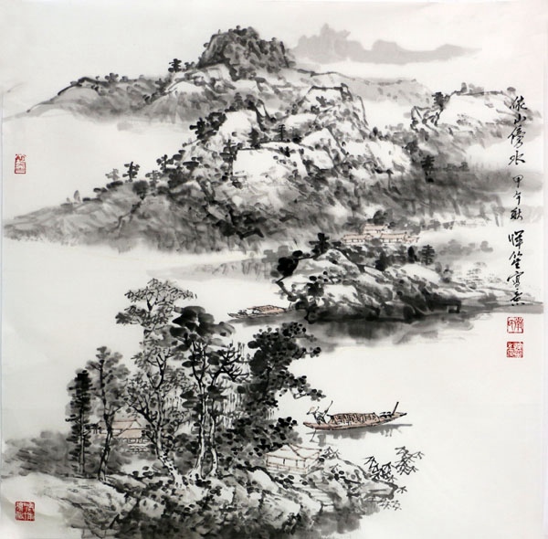 “笔绘八荒九州山水情--当代山水画名家10人”线上线下联展隆重开启