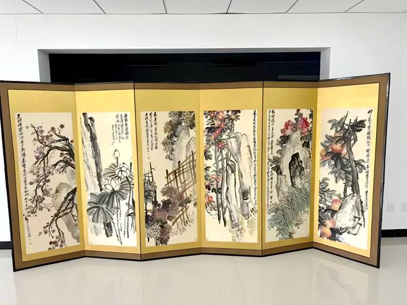 吴昌硕诞辰180周年书画精品与砚台铭文展在北京砚台文化博物馆举办