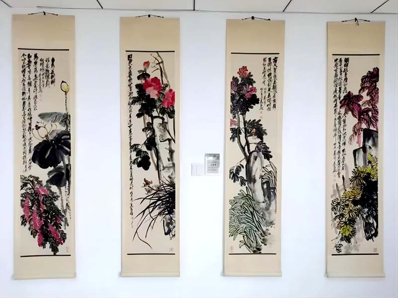 千年桃实--纪念吴昌硕诞辰180周年精品书画展在京开幕