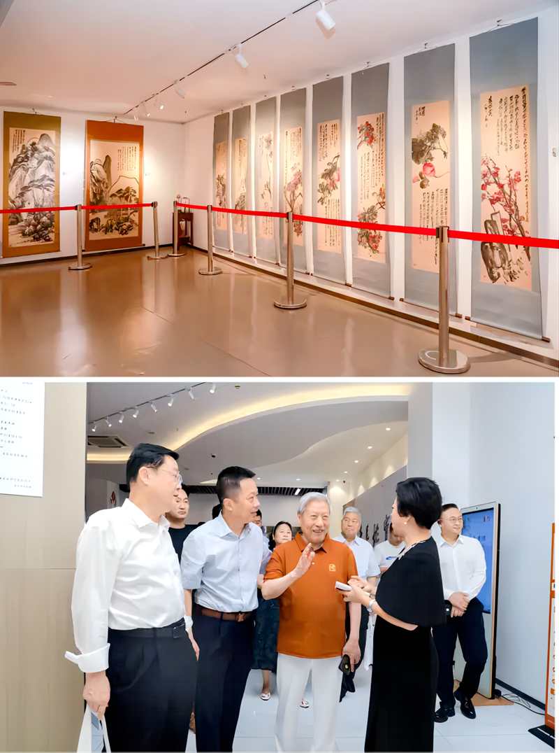 “千年桃实”吴昌硕诞辰180周年书画精品与砚台铭文展在上海举办