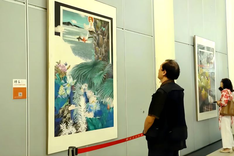 客居北京16年，湖南籍画家未君携83幅中国画作品“归来”