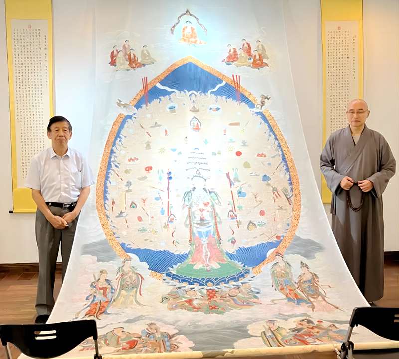 仁悟大师禅画公益特展暨禅茶之荟雅集巡礼在京圆满告竣