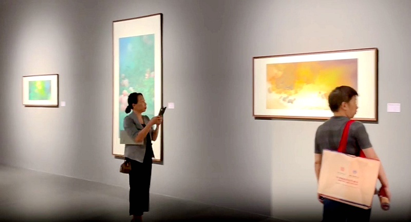 “中部崛起的时代画卷--鄂湘赣地区主题美术创作巡展”在长沙美术馆开幕