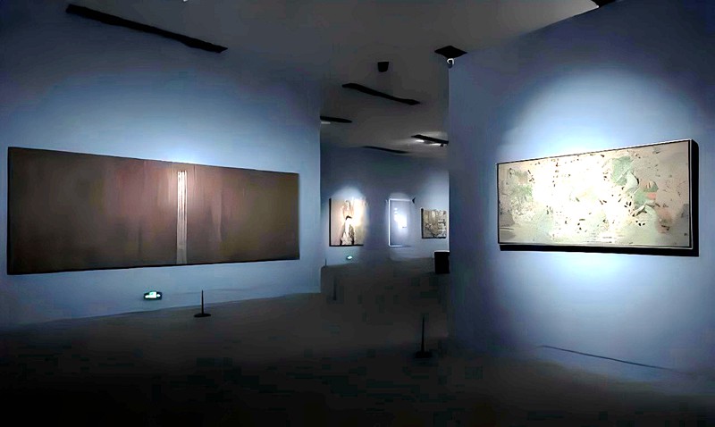 《文脉共生--袁小楼绘画展》将在国庆期间在中国国家博物馆继续展出