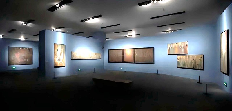 《文脉共生--袁小楼绘画展》将在国庆期间在中国国家博物馆继续展出