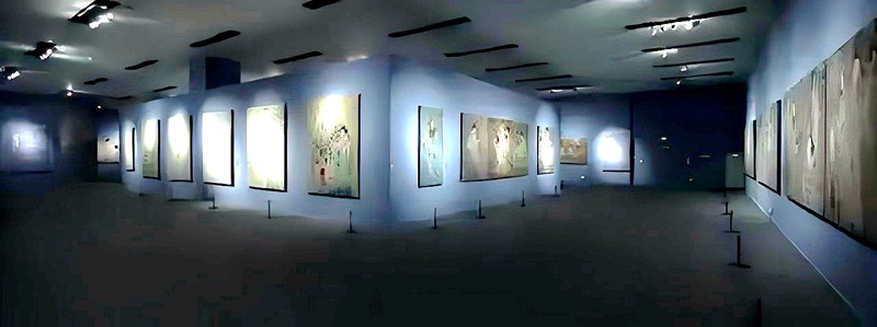 《文脉共生--袁小楼绘画展》将在国庆期间在中国国家博物馆继续展出