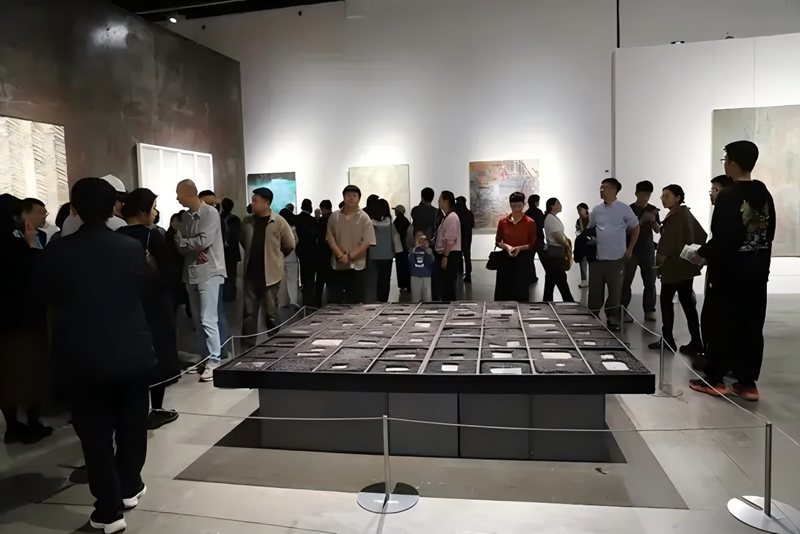 2024第五届全国（宁波）综合材料绘画 双年展在宁波美术馆开展